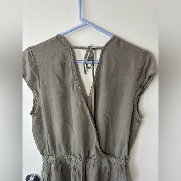 Cotton On Khaki Wrap Dress size L - Picture 5 of 6